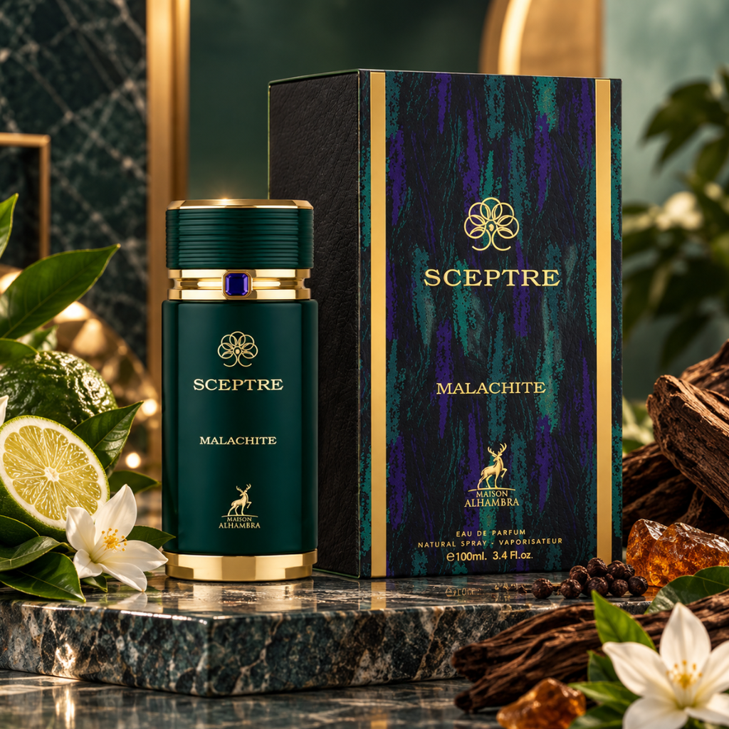 Sceptre Malachite by Maison Alhambra