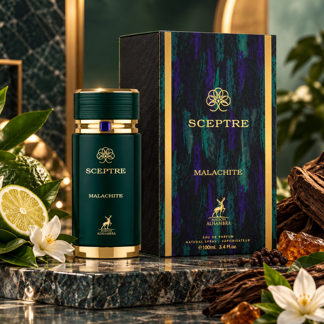 Sceptre Malachite by Maison Alhambra
