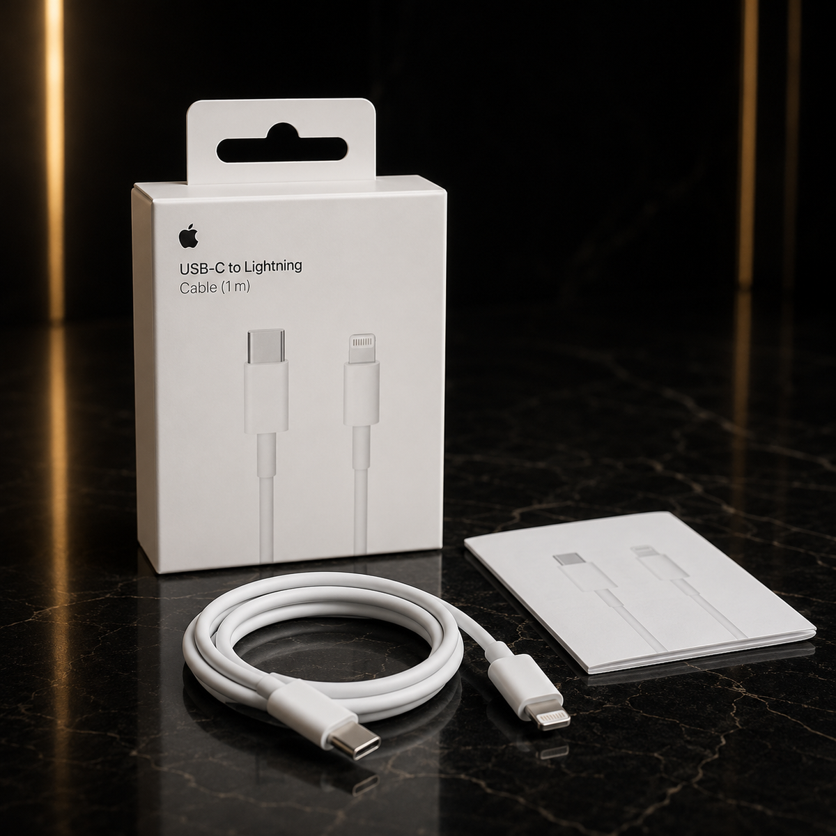 Cargador 20W USB-C + Cable Lightning para iPhone y iPad