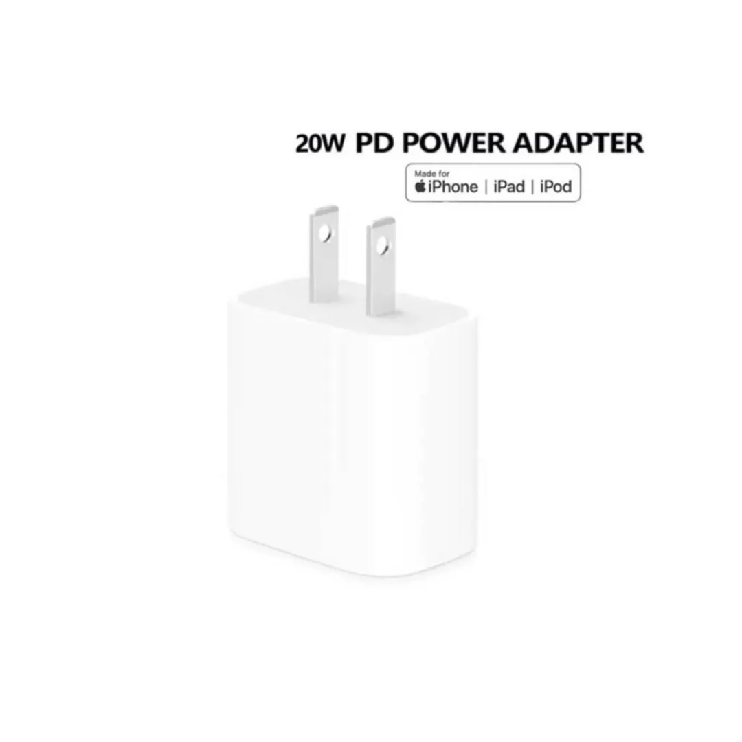 Adaptador de Corriente USB-C 20W Compacto para iPhone e iPad