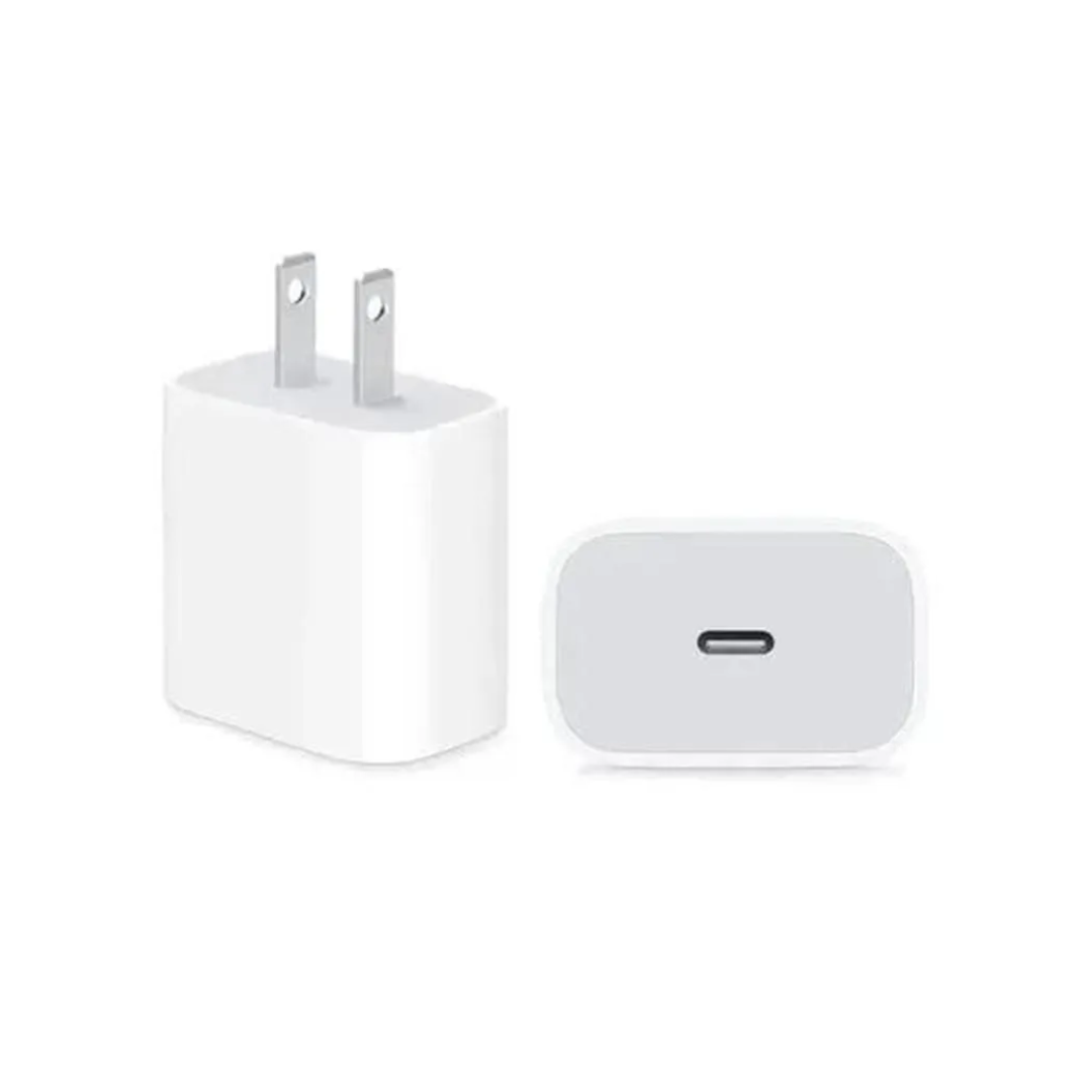 Adaptador de Corriente USB-C 20W Compacto para iPhone e iPad