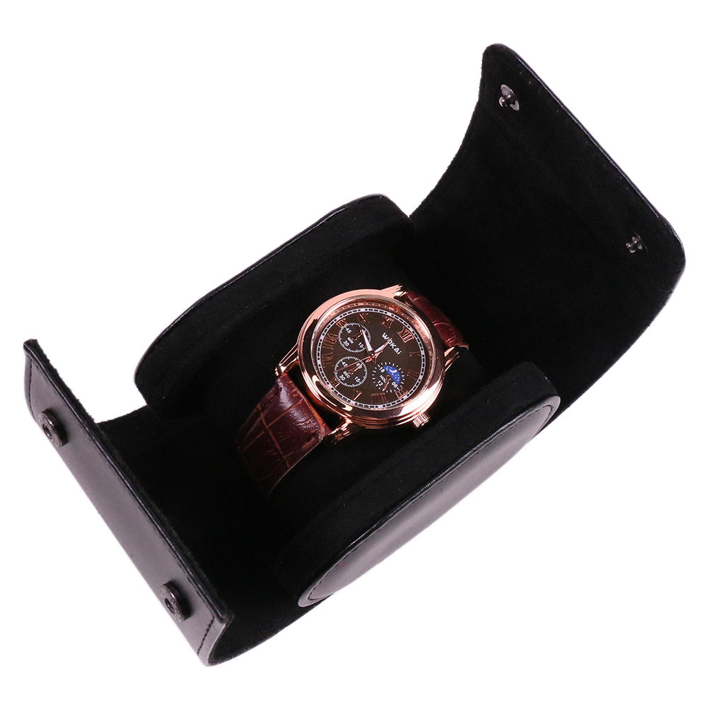 Estuche de Reloj para Viaje – Cuero Resistente a Golpes